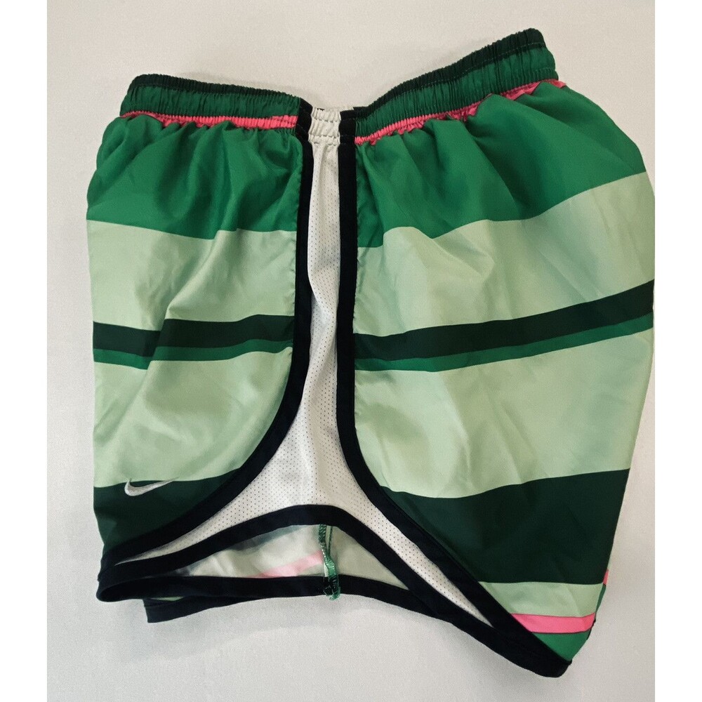 Nike Womens Dri-Fit Greens Pink Mesh Inserts Activewear Running Shorts Size XS